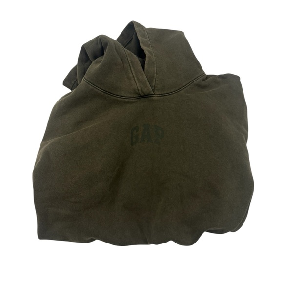 NEW GAP Vintagesoft Crop Logo Hoodie - Picture 2 of 3